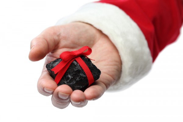If Your Skin Has Been Bad, Give It A Lump of Coal